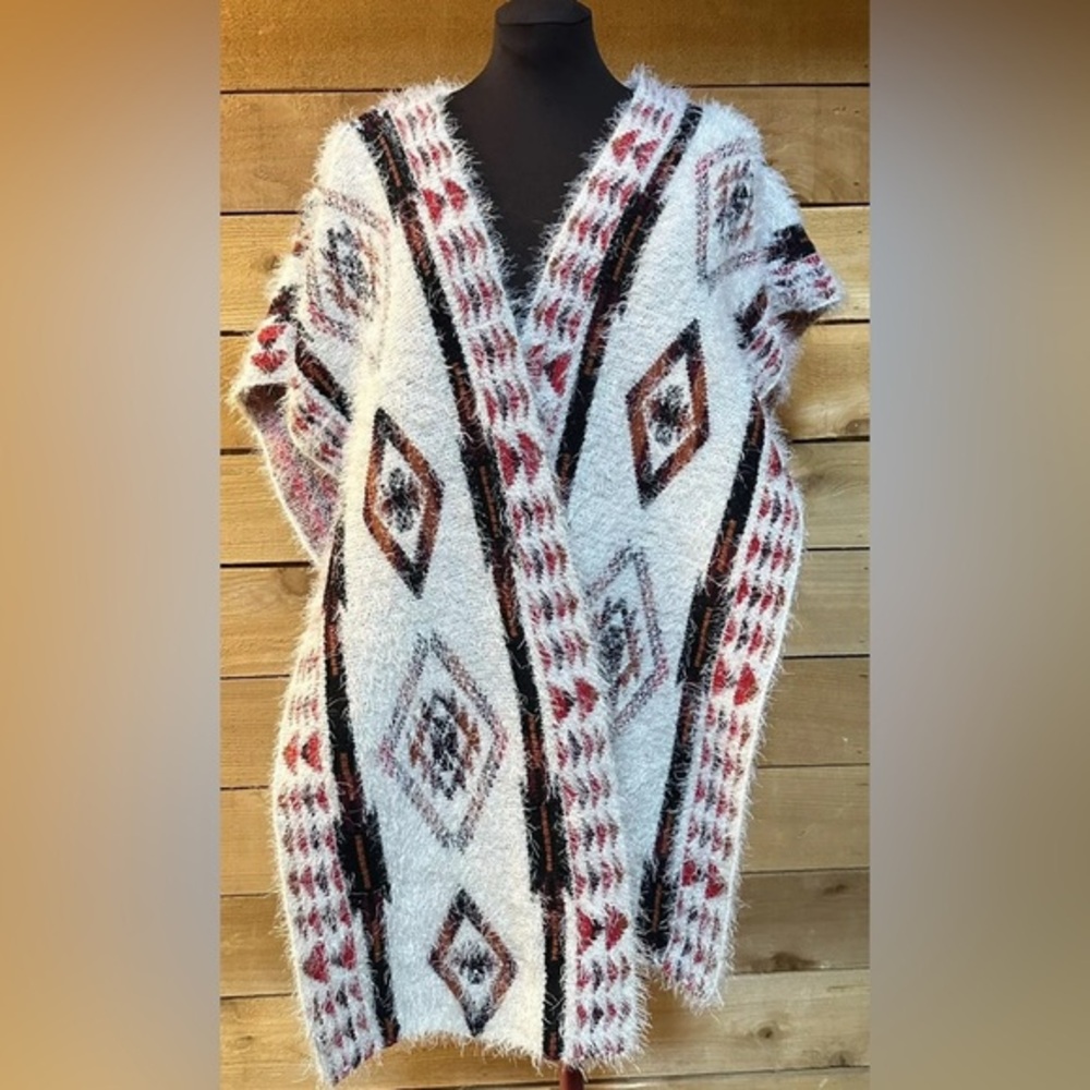 Shyanne Women's Southwestern Print Blanket Shawl One Size.